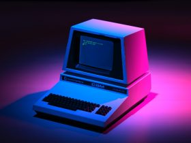 white monitor illustration