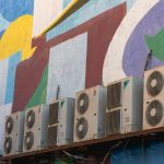 four outdoor AC unit