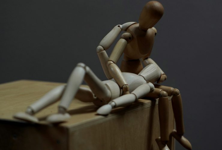 a wooden toy on a table