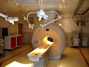 a light that is inside of a room