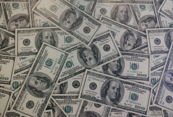 100 U.S. dollar banknote lot